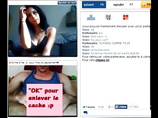Dengan chatroulette - gadis cums keras (dengan suara!) chatroulettte